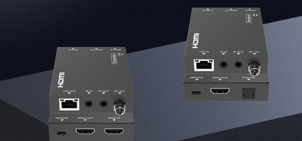 HDMI Extender (HDMI 2.0b) Over CAT with two-way IR