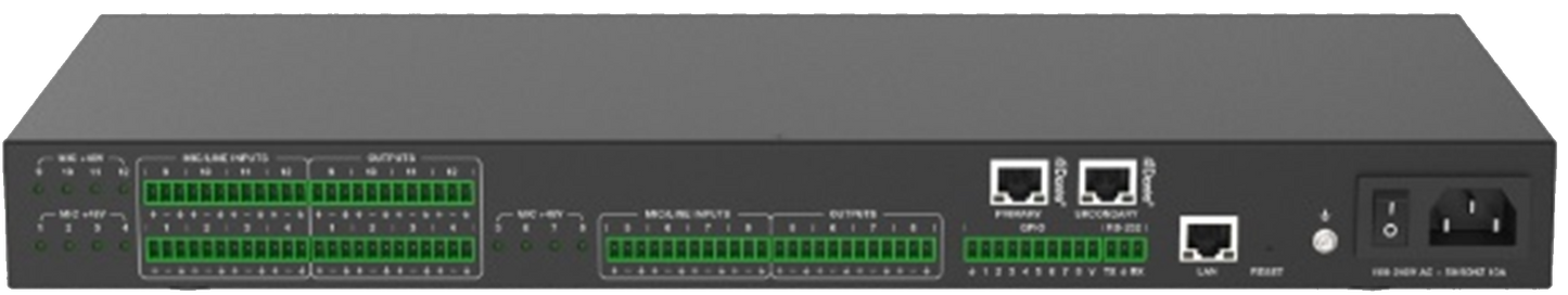 Digital Audio Processor 16x16 with Dante