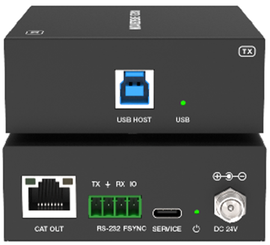 USB 3.2 Extender over Cat6 100m